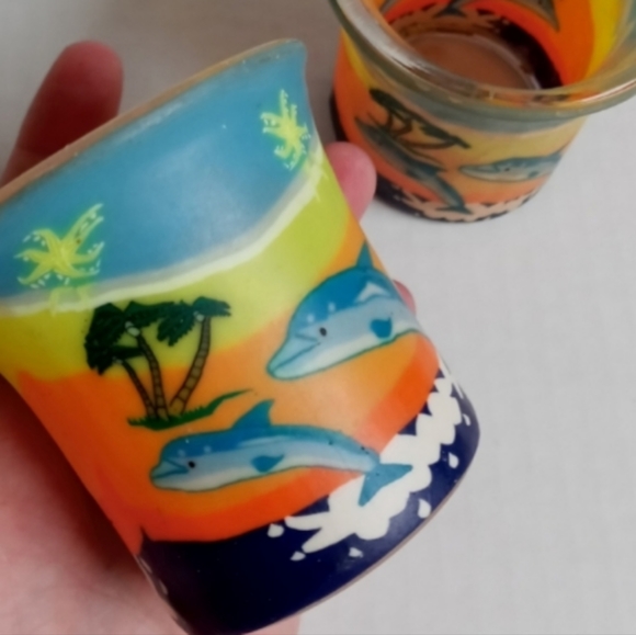 Vintage Votives Clay Dolphines - Picture 2 of 9